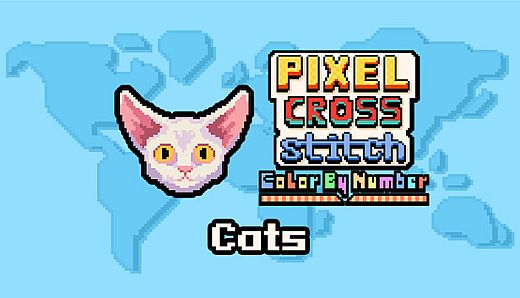 Pixel Cross Stitch - Cats Pack