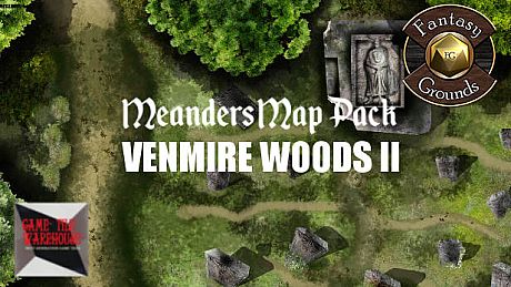 Fantasy Grounds - Meanders Map Pack: Venmire Woods II (Map Pack) DLC