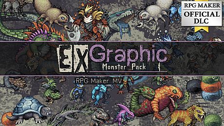 RPG Maker MV - EX Graphic Monster Pack 1 DLC