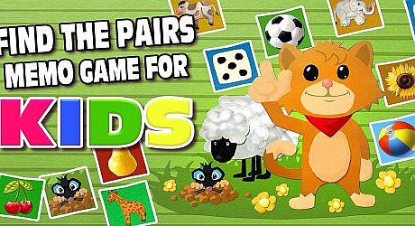 Find the Pairs Memo Game for Kids Game