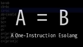 A=B