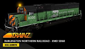 Trainz 2022 DLC - Burlington Northern Railroad - EMD SD60