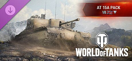 World of Tanks — AT 15A Pack (VII British Tank Destroyer) DLC