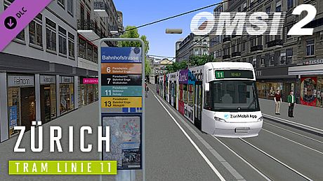 OMSI 2 Add-on Zurich Tram Line 11 DLC