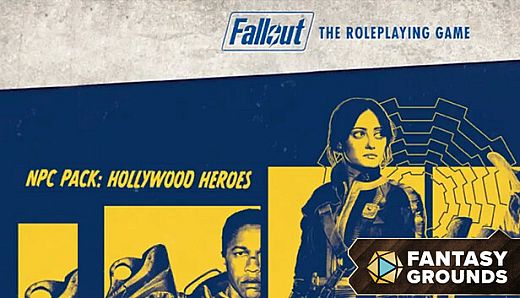 Fantasy Grounds - Fallout RPG - NPC Pack - Hollywood Heroes