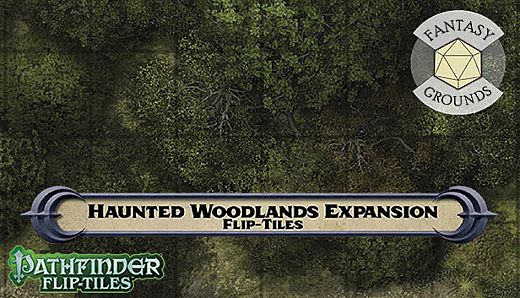 Fantasy Grounds - Pathfinder RPG - Flip-Tiles - Haunted Woodlands Expansion