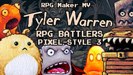 RPG Maker MV - Tyler Warren RPG Battlers Pixel Style 3 DLC