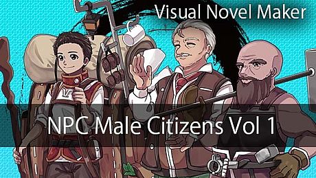 Visual Novel Maker - NPC Male Citizens Vol.1 DLC