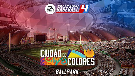 Super Mega Baseball 4 Ciudad de Colores Stadium DLC