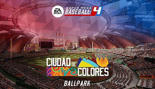 Super Mega Baseball 4 Ciudad de Colores Stadium
