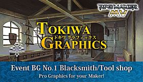 RPG Maker MV - TOKIWA GRAPHICS Event BG No.1 Blacksmith/Tool shop