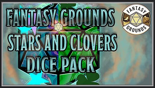Fantasy Grounds - Stars and Clovers Dice Pack