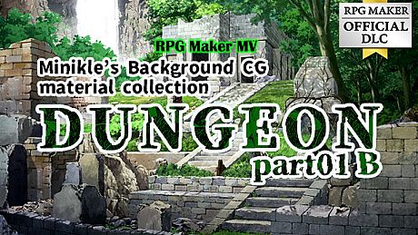 RPG Maker MV - Minikle's Background CG Material Collection "Dungeon" part01 B DLC