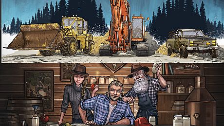 Gold & Spirits bundle: Gold Mining Simulator & Moonshine Inc. Bundle