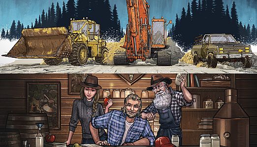 Gold & Spirits bundle: Gold Mining Simulator & Moonshine Inc.