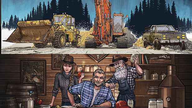 Gold & Spirits bundle: Gold Mining Simulator & Moonshine Inc.