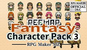 RPG Maker MZ - REFMAP Fantasy Character Pack 3