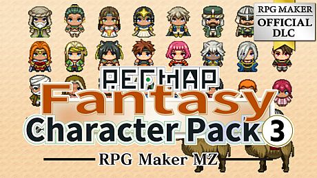 RPG Maker MZ - REFMAP Fantasy Character Pack 3 DLC