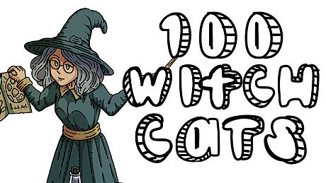 100 Witch Cats Game