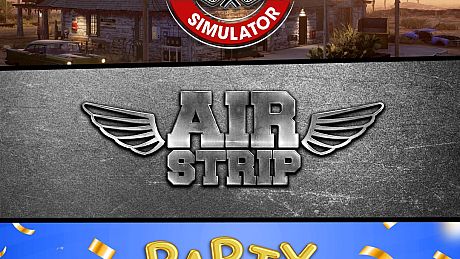 Gas Station Simulator, Airstrip DLC and Party Time DLC Bundle