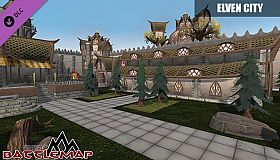 Virtual Battlemap DLC - Elven City