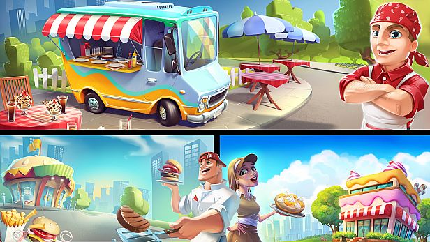Buy Food Truck Tycoon + Burger Chef Tycoon + Sweet Bakery Tycoon