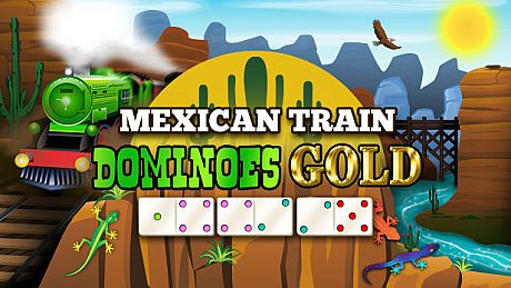 Mexican Train Dominoes Gold Game