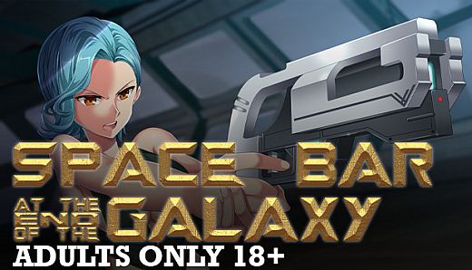 Space Bar at the End of the Galaxy Adults Only 18+ Patch