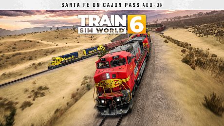 Train Sim World 6: Santa Fe on Cajon Pass DLC
