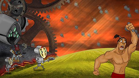 Hunahpu Quest. Mechanoid Game