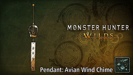 Monster Hunter Wilds - Pendant: Avian Wind Chime DLC