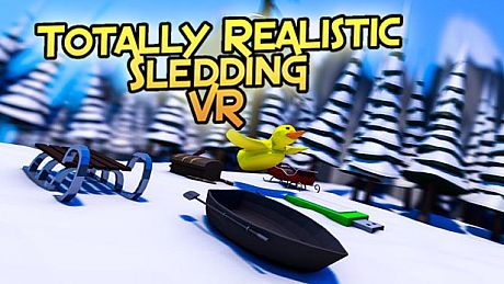 Totally Realistic Sledding VR Game