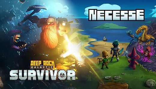 Necesse + Deep Rock Galactic: Survivor