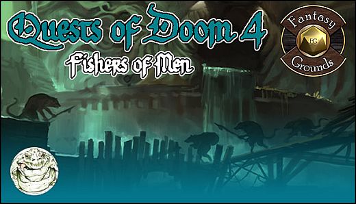 Fantasy Grounds - Quests of Doom 4: Fishers of Men (5E)
