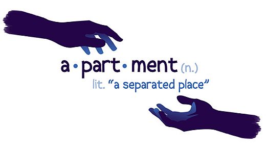 apartment: a separated place