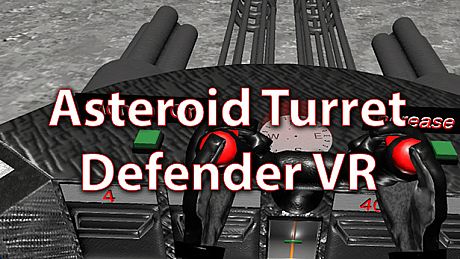 Asteroid Turret Defender VR Game