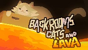 Backrooms Cats and Lava