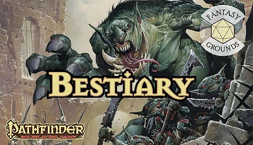Fantasy Grounds - Pathfinder RPG - Bestiary 1 Pack (PFRPG)