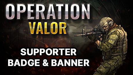 Operation Valor - Supporter Banner and Badge DLC