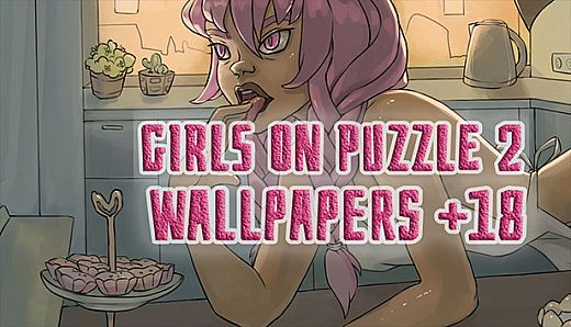 Girls on puzzle 2 - Wallpapers +18