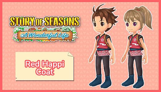 STORY OF SEASONS: A Wonderful Life - Red Happi Coat