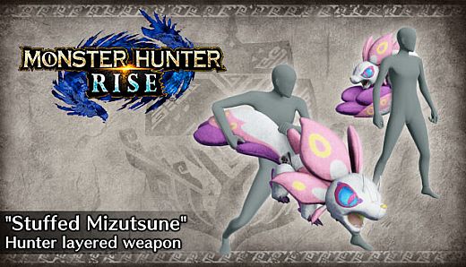 Monster Hunter Rise - "Stuffed Mizutsune" Hunter layered weapon (Heavy Bowgun)