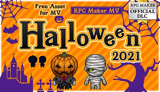 RPG Maker MV - Halloween 2021 - Free Asset for MV