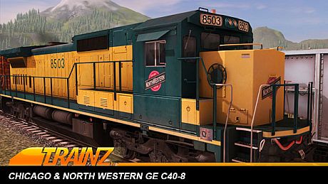 Trainz 2019 DLC: Chicago & North Western GE C40-8 DLC
