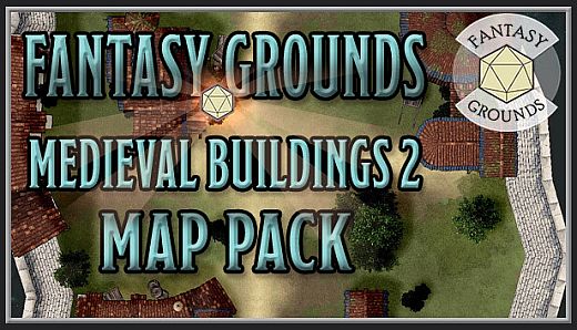 Fantasy Grounds - FG Medieval Buildings 2 Map Pack