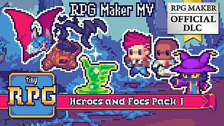 RPG Maker MV - TinyRPG - Heroes and Foes Pack I DLC