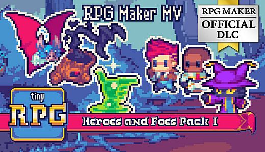 RPG Maker MV - TinyRPG - Heroes and Foes Pack I