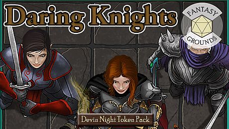 Fantasy Grounds - Devin Night Token Pack 164: Daring Knights DLC