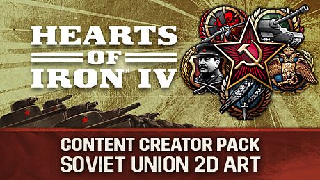 Hearts of Iron IV: Content Creator Pack - Soviet Union 2D Art DLC