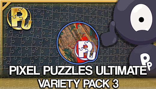 Jigsaw Puzzle Pack - Pixel Puzzles Ultimate: Variety Pack 3